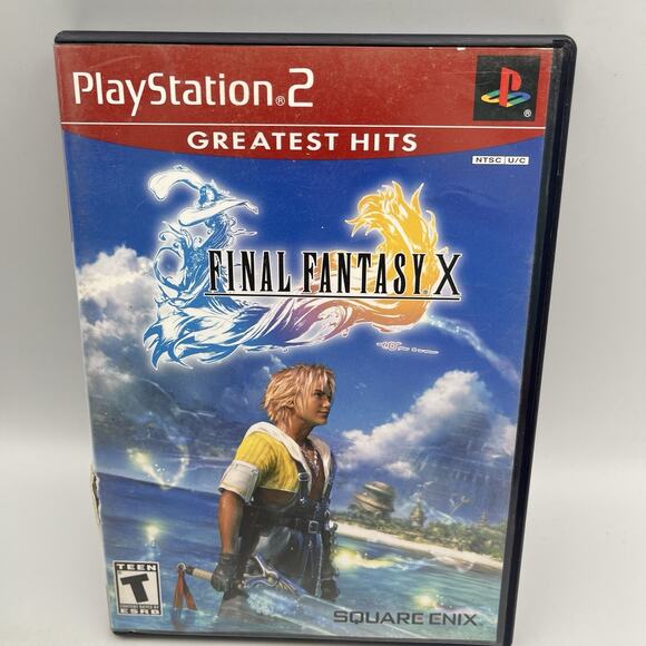 Final Fantasy X Greatest Hits (PS2 PlayStation 2) CIB Complete w Manual RPG Game - Picture 1 of 8